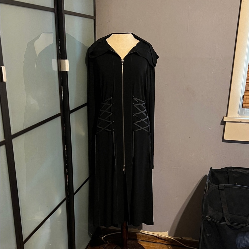 Eva Varro Black Long Jacket Black